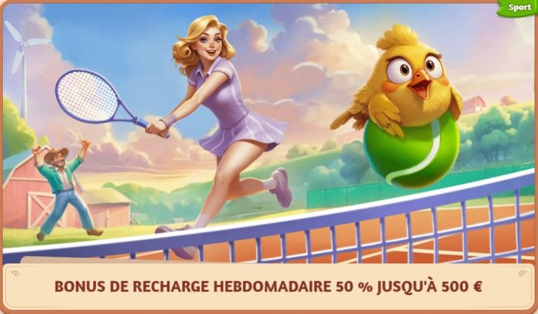BillyBets Casino bonus recharge hebdomadaire
